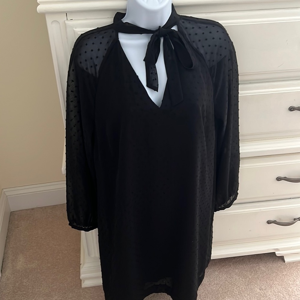 Classic black dress